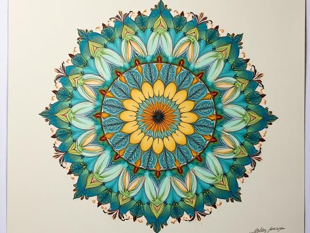 참가자 작품: 만다라 그림